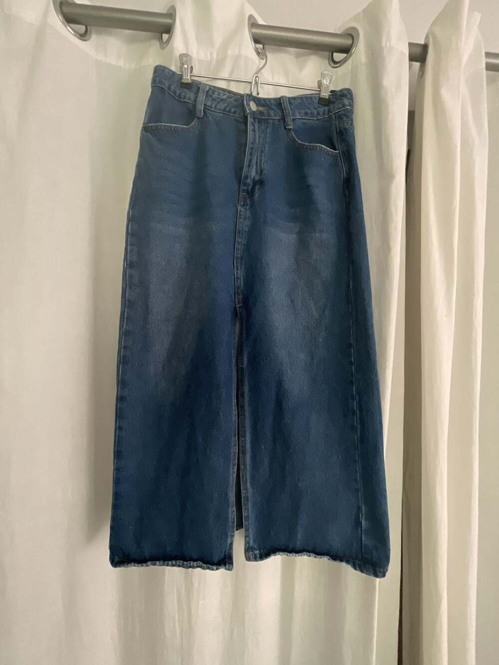 Unbranded Denim Midi Skirt with Front Slit
Farmer
Country
Cottage core